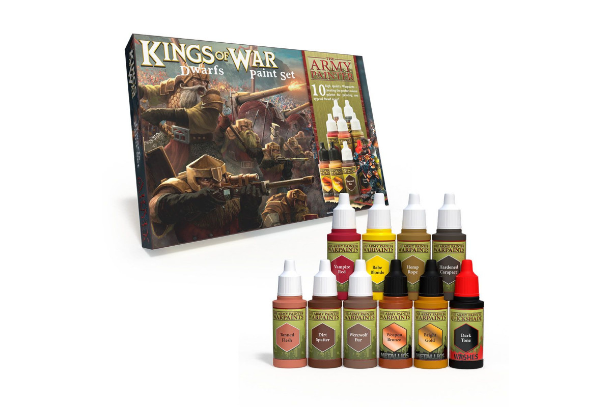 Army Painter - Warpaints Kings of War Dwarfs