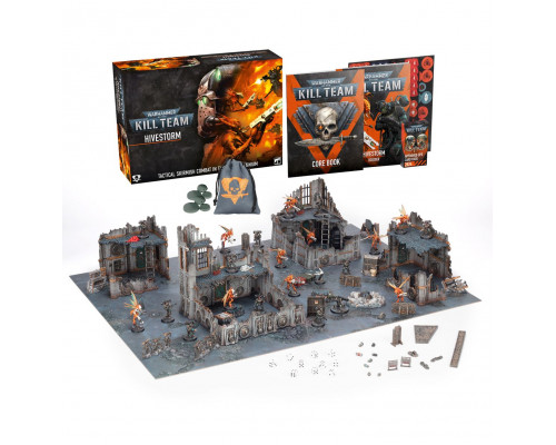 Warhammer 40,000: Kill Team: Hivestorm with Exclusive Wound Counter Bases