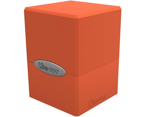 UP - Deck Box - Satin Cube - Pumpkin Orange