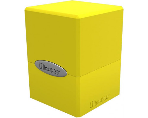 UP - Deck Box - Satin Cube - Lemon Yellow