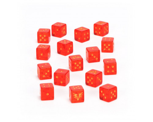 Warhammer 40,000: Blood Angels Dice Set (16)