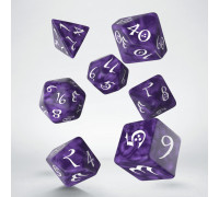 Classic RPG Lavender & White Dice Set (7)