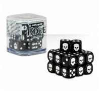 Warhammer 12mm Dice Set Black