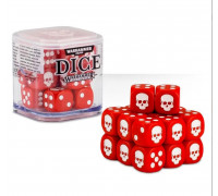 Warhammer 12mm Dice Set Red