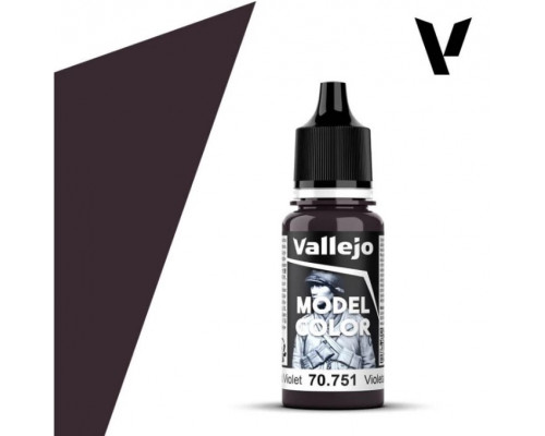 Vallejo - Model Color / Matt - 054 - Black Violet 18 ml