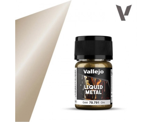 Vallejo - Liquid Gold / Alcohol-based metallics - Gold 35 ml