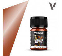 Vallejo - Liquid Gold / Alcohol-based metallics - Copper 35 ml