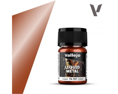 Vallejo - Liquid Gold / Alcohol-based metallics - Copper 35 ml