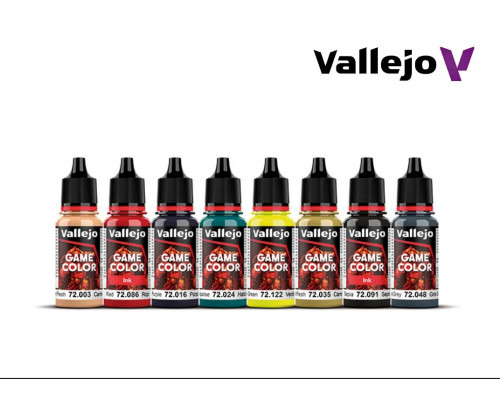 Vallejo - Game Color Non Death Chaos 8 colors set 18 ml