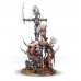 Warhammer Age of Sigmar: Daughters of Khaine Bloodwrack Shrine / Slaughter Queen on Cauldron of Blood