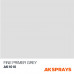 Fine Primer Grey - Spray 400ml (Includes 2 nozzles) - AK Interactive