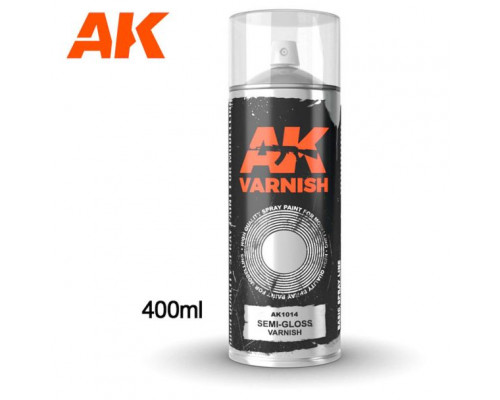 AK Interactive Semi-Gloss Varnish Spray - AK1014