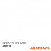 Great White Base - Spray 150ml - AK Interactive