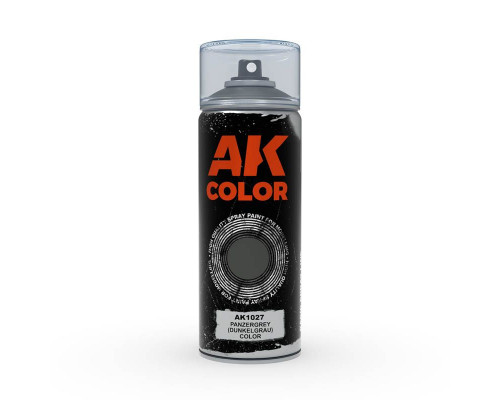 Panzergrey (Dunkelgrau) color - Spray 150ml - AK Interactive