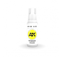 White 17ml 3rd Gen Acrylics AK Interactive - AK11001