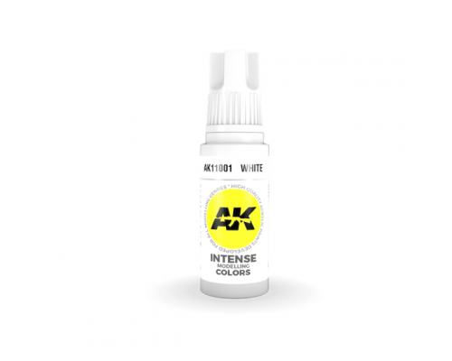 White 17ml 3rd Gen Acrylics AK Interactive - AK11001