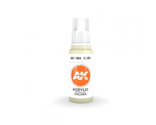 Ivory 17ml 3rd Gen Acrylics AK Interactive - AK11004