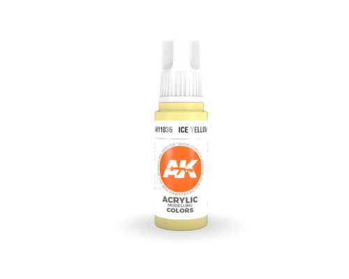 Ice Yellow 17ml 3rd Gen Acrylics AK Interactive - AK11036