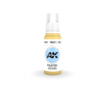 Pastel Yellow 17ml 3rd Gen Acrylics AK Interactive - AK11037