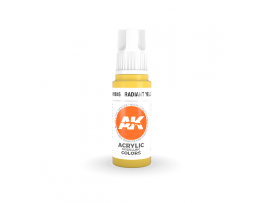 Radiant Yellow 17ml 3rd Gen Acrylics AK Interactive - AK11046