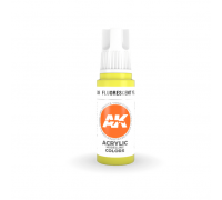 Fluorescent Yellow 17ml 3rd Gen Acrylics AK Interactive - AK11049