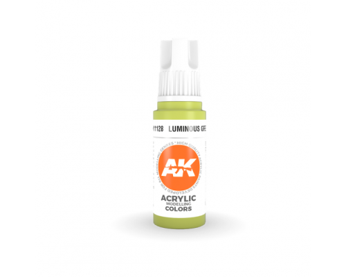 Luminous Green 17ml 3rd Gen Acrylics AK Interactive - AK11128