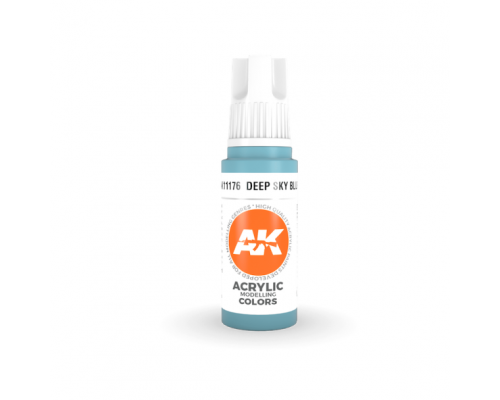 Deep Sky Blue 17ml 3rd Gen Acrylics AK Interactive - AK11176