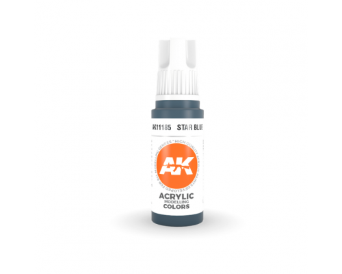 Star Blue 17ml 3rd Gen Acrylics AK Interactive - AK11185