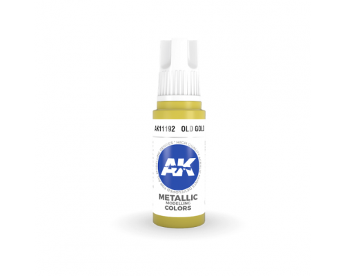 Old Gold 17ml 3rd Gen Acrylics AK Interactive - AK11192
