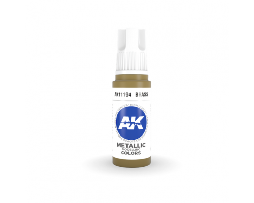 Brass 17ml 3rd Gen Acrylics AK Interactive - AK11194