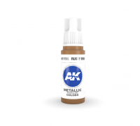 Rusty Brass 17ml 3rd Gen Acrylics AK Interactive - AK11195