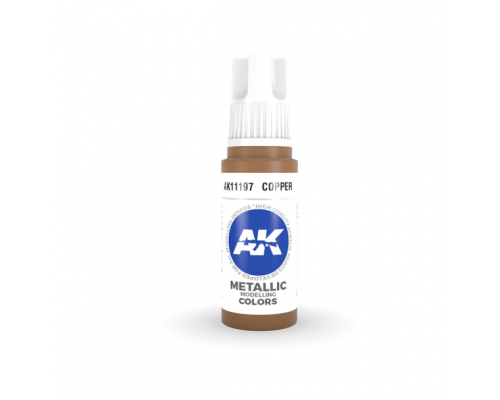 Copper 17ml 3rd Gen Acrylics AK Interactive - AK11197