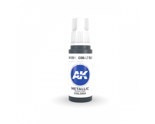 Cobalt Blue 17ml 3rd Gen Acrylics AK Interactive - AK11201