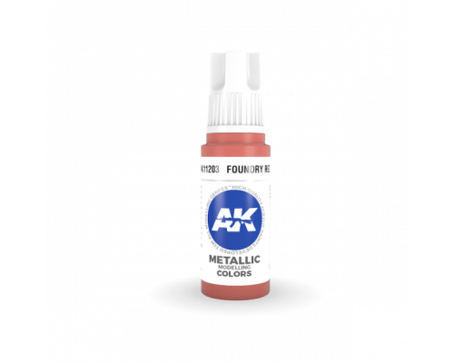 Foundry Red 17ml 3rd Gen Acrylics AK Interactive - AK11203