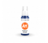 Clear Blue 17ml 3rd Gen Acrylics AK Interactive - AK11214