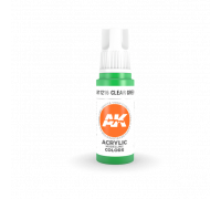 Clear Green 17ml 3rd Gen Acrylics AK Interactive - AK11216