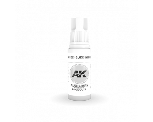 Gloss Medium 17ml 3rd Gen Acrylics AK Interactive - AK11235