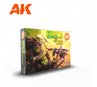 Orcs And Green Creatures 3rd Gen Acrylic Set AK Interactive - AK11600