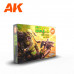 Orcs And Green Creatures 3rd Gen Acrylic Set AK Interactive - AK11600