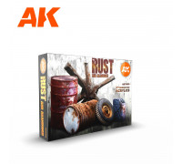 Rust Colours 3rd Gen Acrylic Set AK Interactive - AK11605