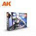 White Colours 3rd Gen Acrylic Set AK Interactive - AK11609