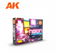 Neon Colors 3rd Gen Acrylic Set AK Interactive - AK11610