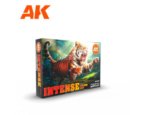 Intense Colors 3rd Gen Acrylic Set AK Interactive - AK11612