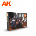Skin And Leather Colors Set AK Interactive - AK11613