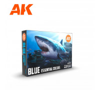 Blue Essential Colors 3Gen Set AK Interactive - AK11618