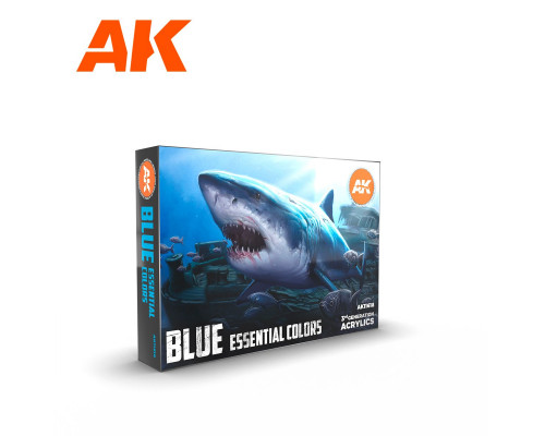 Blue Essential Colors 3Gen Set AK Interactive - AK11618