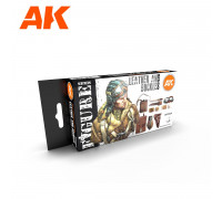 Leather And Buckles Figure Set AK Interactive - AK11620