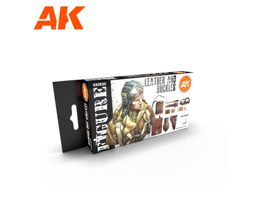 Leather And Buckles Figure Set AK Interactive - AK11620