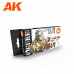 Leather And Buckles Figure Set AK Interactive - AK11620