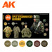 Splittertarnmuster Uniforms 3G Paint Set - AK Interactive - AK11624